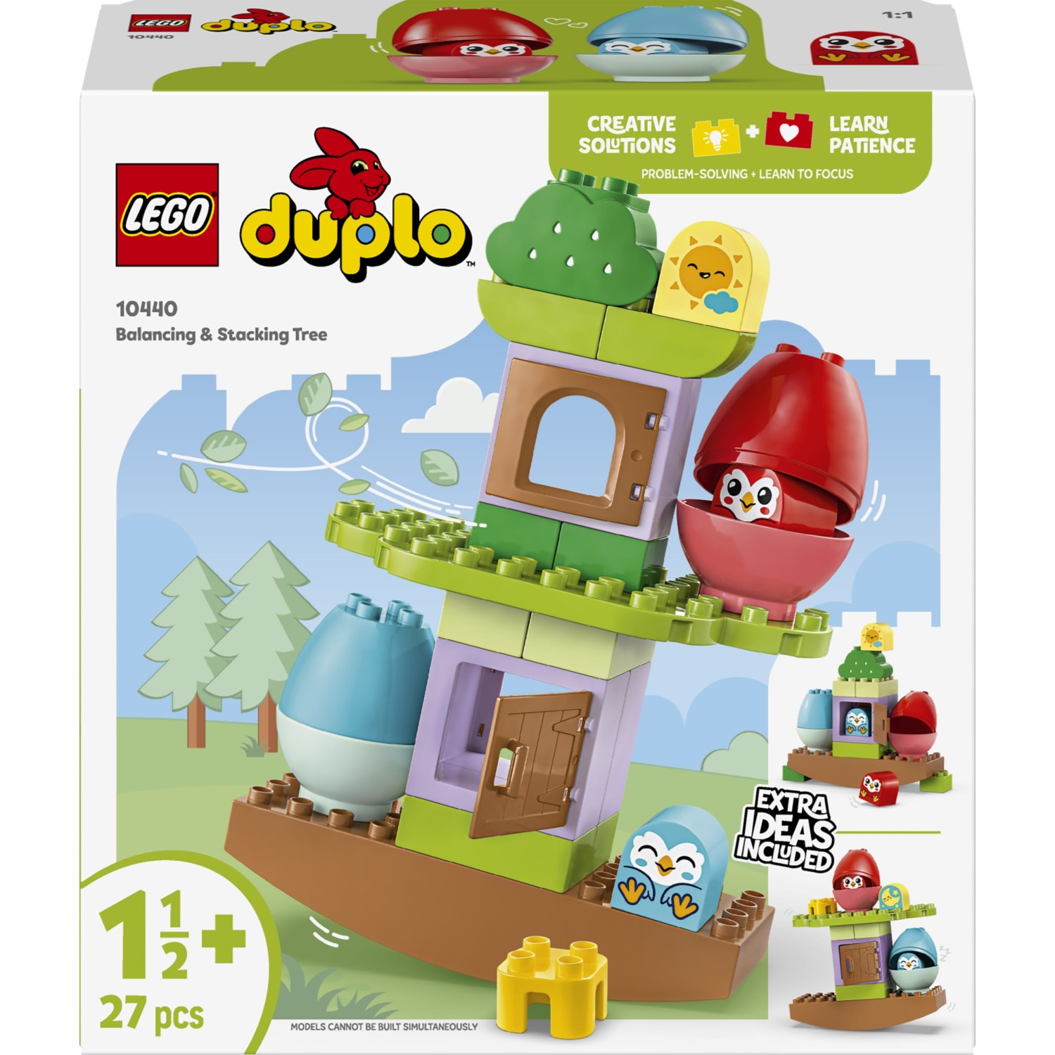 Kocke Duplo Drevo za skladanje in uravnovešanje 10440