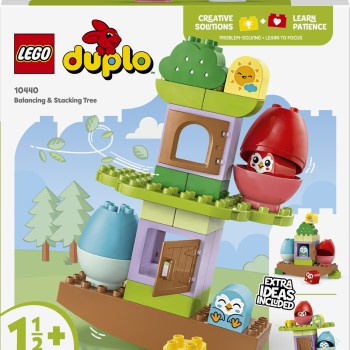 Kocke Duplo Drevo za skladanje in uravnovešanje 10440