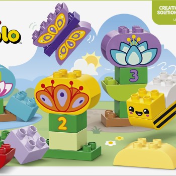 Kocke Duplo Ustvarjalni vrt in cvetje 10444
