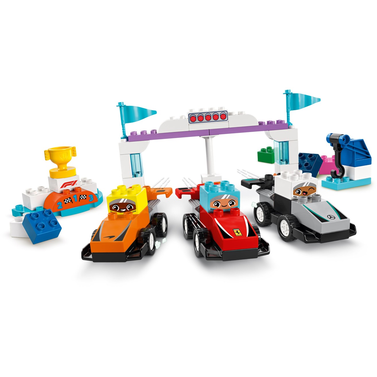 Kocke Duplo Dirkalniki in dirkalci ekipe F1® 10445