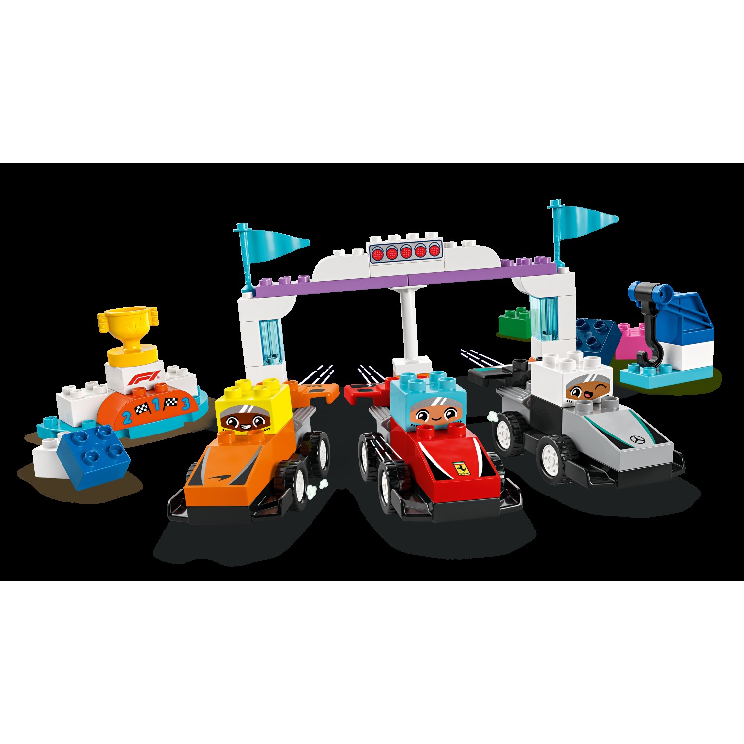 Kocke Duplo Dirkalniki in dirkalci ekipe F1® 10445