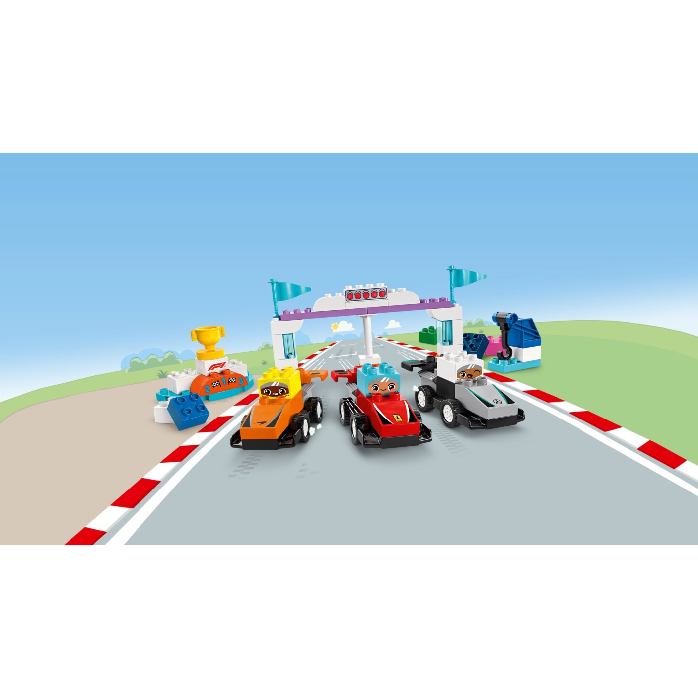 Kocke Duplo Dirkalniki in dirkalci ekipe F1® 10445