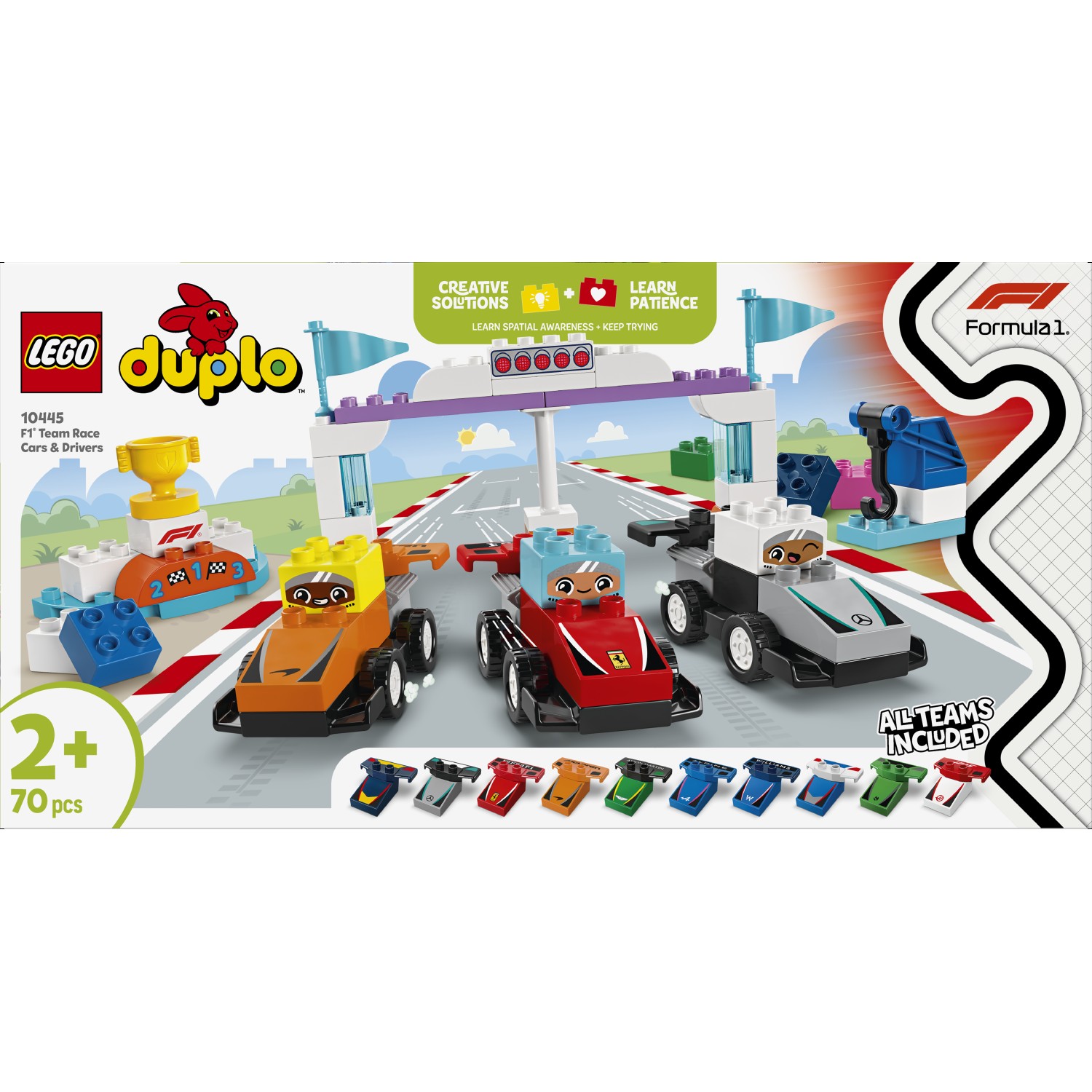 Kocke Duplo Dirkalniki in dirkalci ekipe F1® 10445