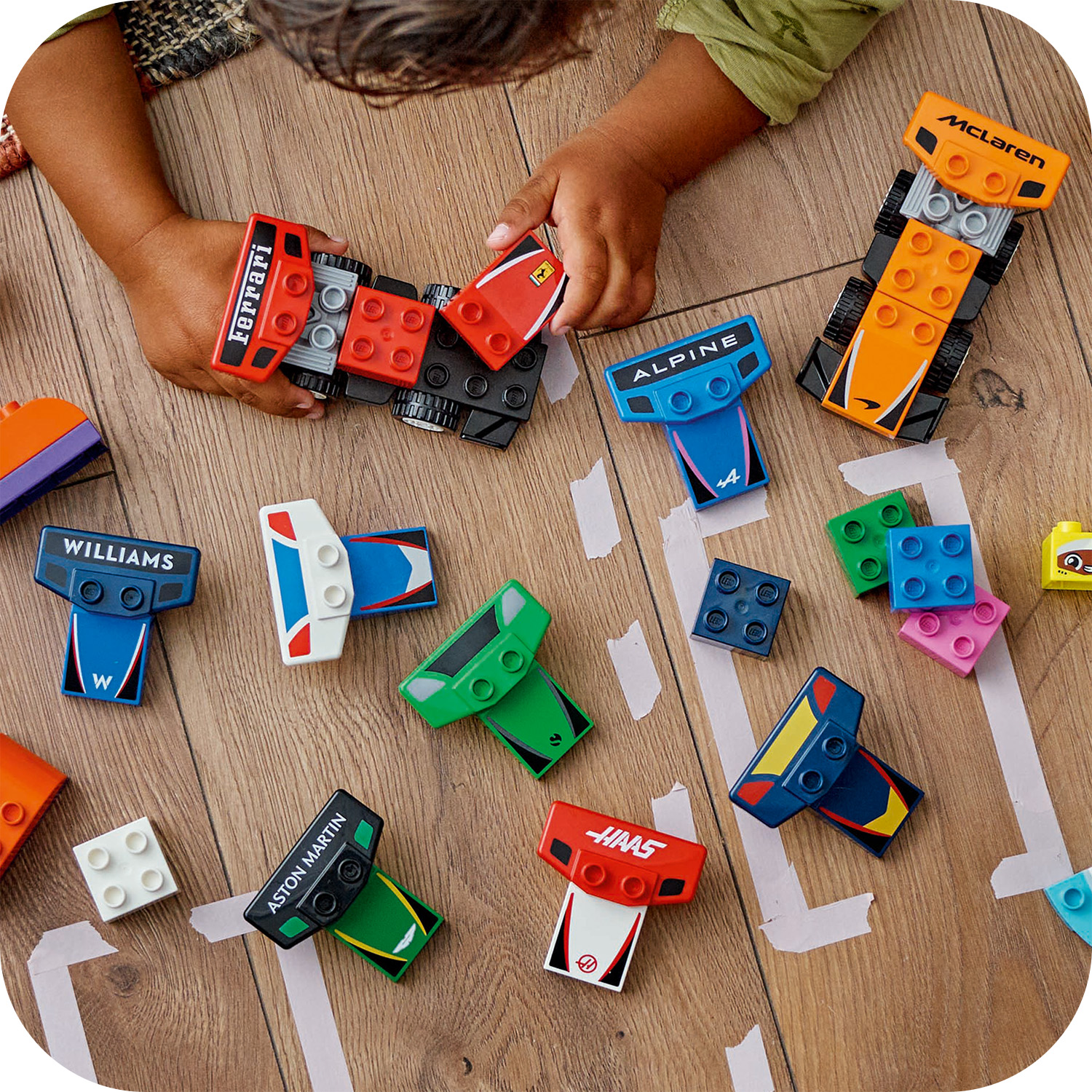 Kocke Duplo Dirkalniki in dirkalci ekipe F1® 10445