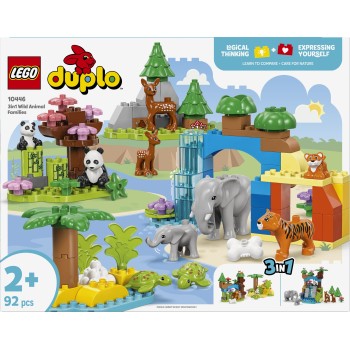 Kocke Duplo Družine divjih živali 3v1 10446