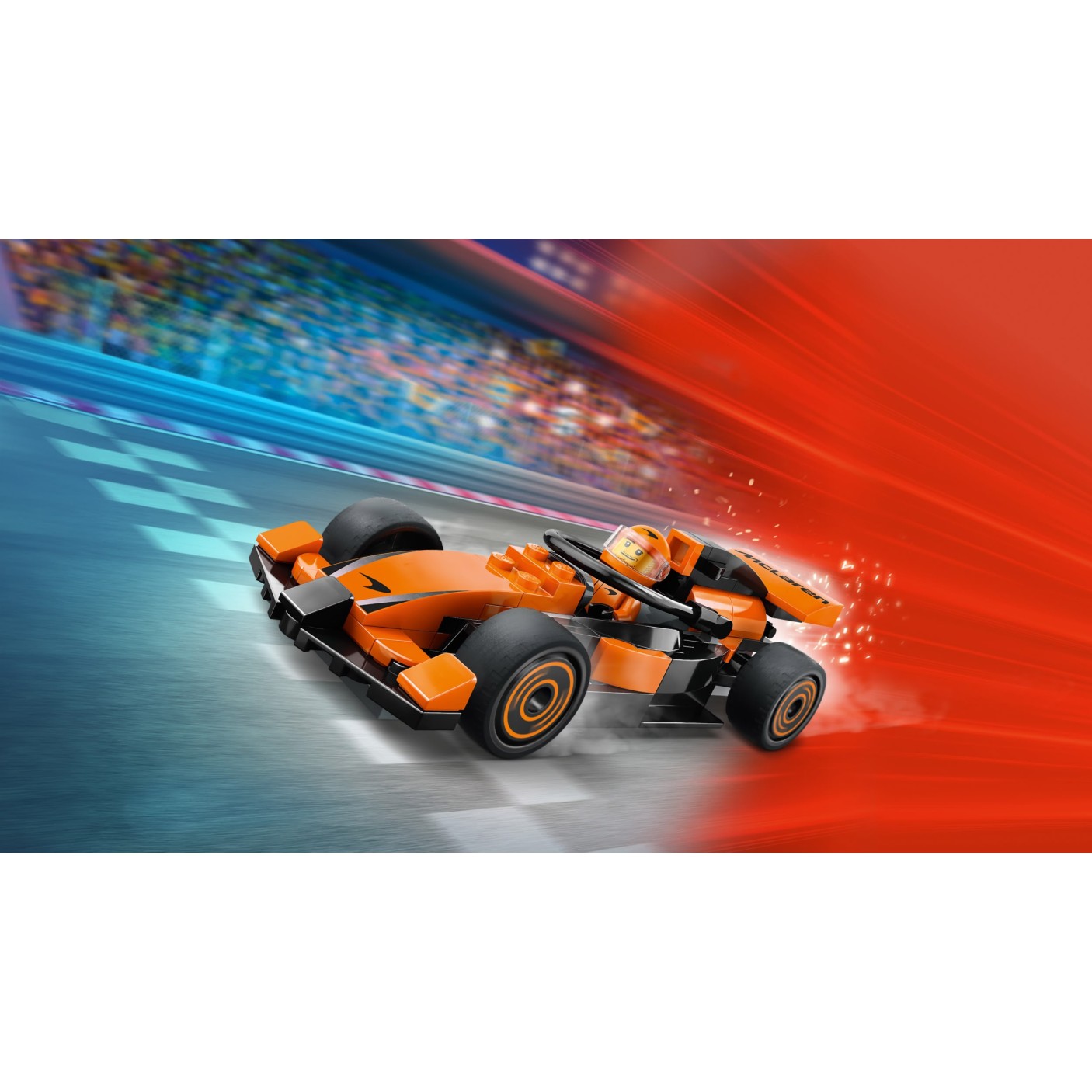 Lego® City 60442 Voznik F1® z dirkalnikom McLaren
