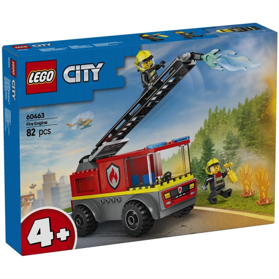 Lego® City 60463 Gasilsko vozilo z lestvijo