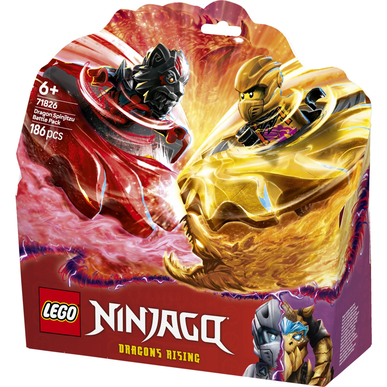 Kocke Ninjago Bojni paket Zmajski Spinjitzu 71826