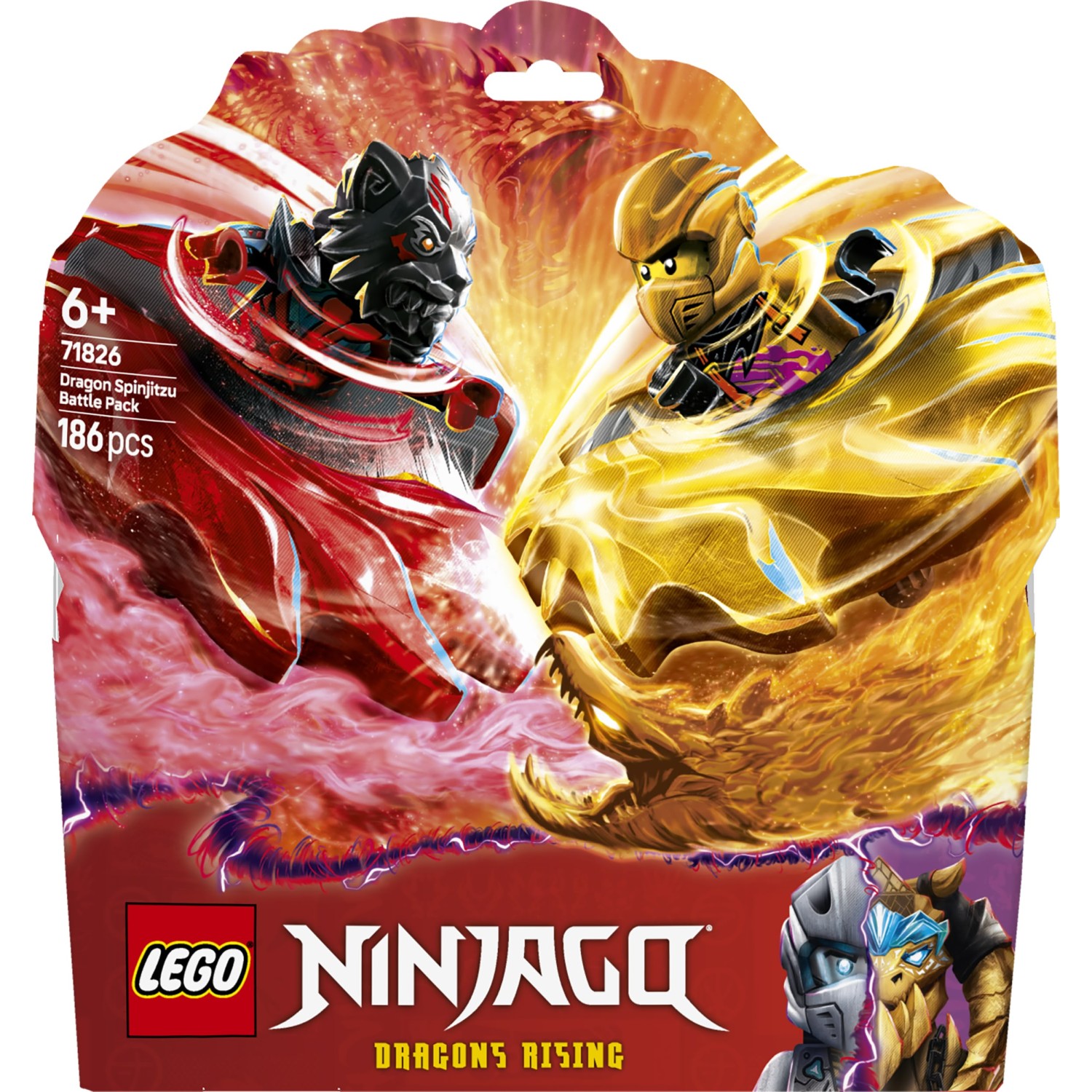 Kocke Ninjago Bojni paket Zmajski Spinjitzu 71826
