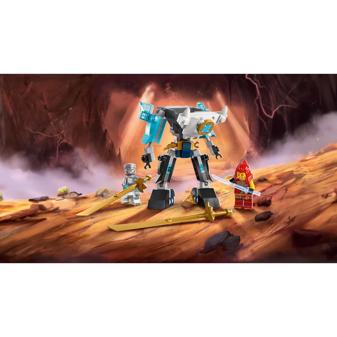 Kocke Ninjago Zanov bojni robotski oklep 71827 Kocke Ninjago Zanov bojni robotski oklep 71827