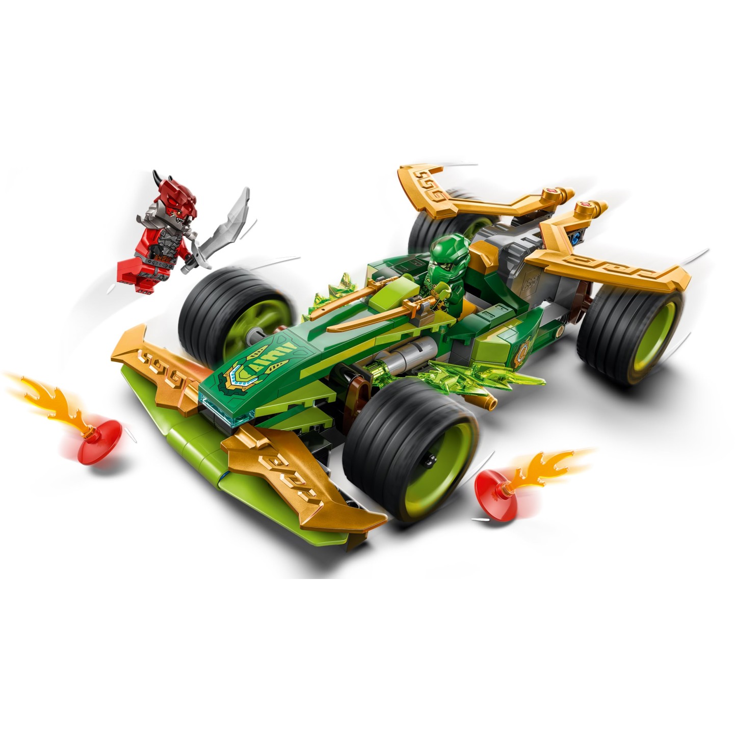 Kocke Ninjago Lloydov trkaći auto na povlačenje 71828