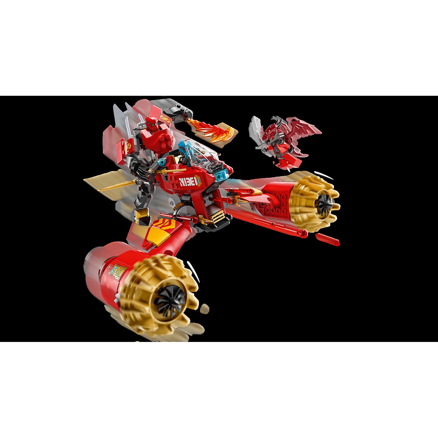 Kocke Ninjago Kaijev mehanički olujni jahač 71830 Kocke Ninjago Kaijev mehanički olujni jahač 71830
