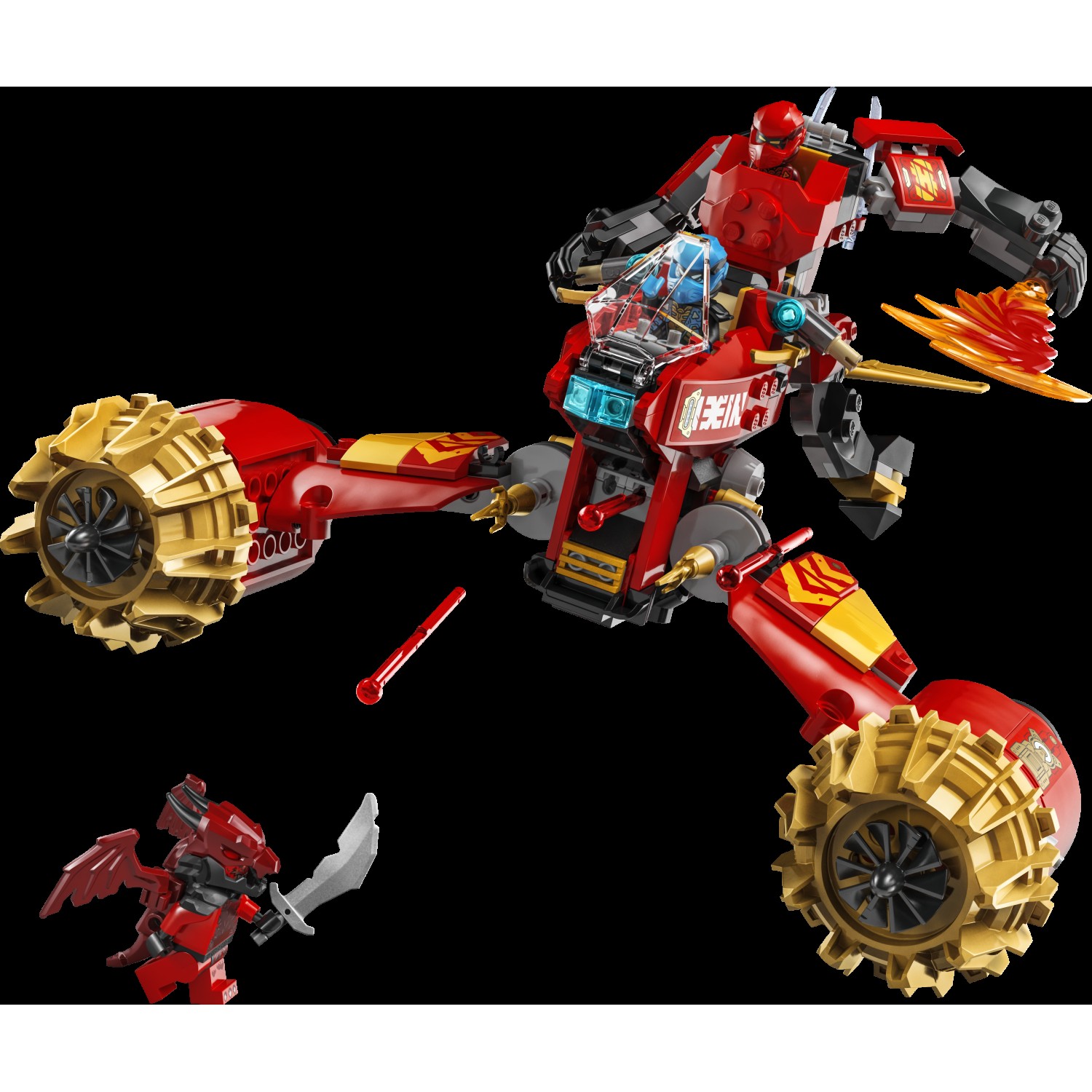 Kocke Ninjago Kaijev mehanički olujni jahač 71830 Kocke Ninjago Kaijev mehanički olujni jahač 71830