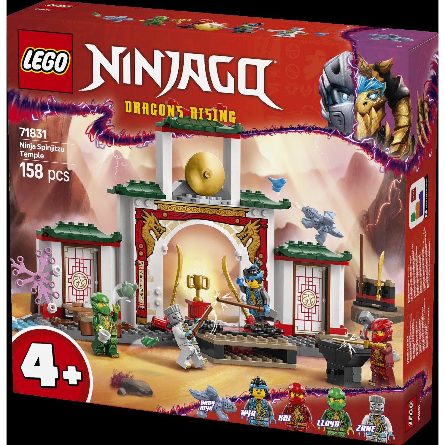 Kocke Ninjago Tempelj Ninja Spinjitzu 71831 Kocke Ninjago Tempelj Ninja Spinjitzu 71831