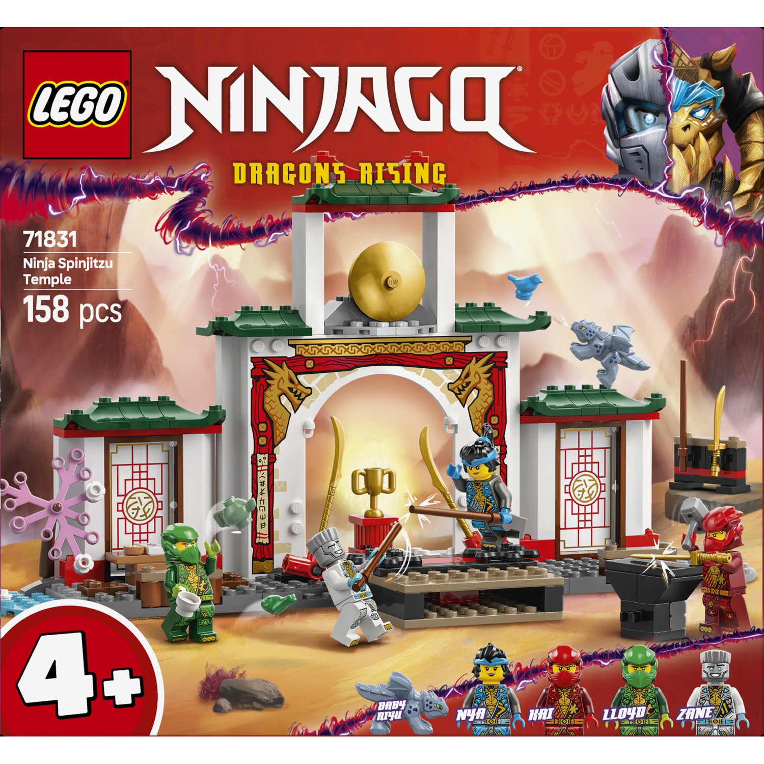Kocke Ninjago Tempelj Ninja Spinjitzu 71831 Kocke Ninjago Tempelj Ninja Spinjitzu 71831