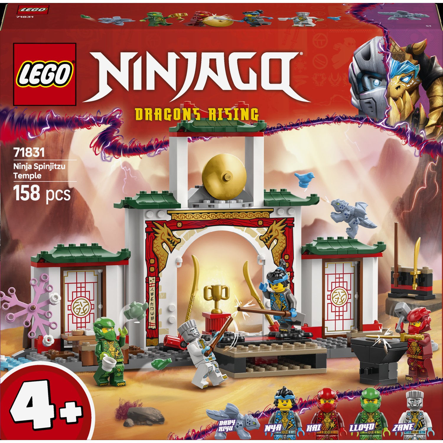 Kocke Ninjago Tempelj Ninja Spinjitzu 71831 Kocke Ninjago Tempelj Ninja Spinjitzu 71831