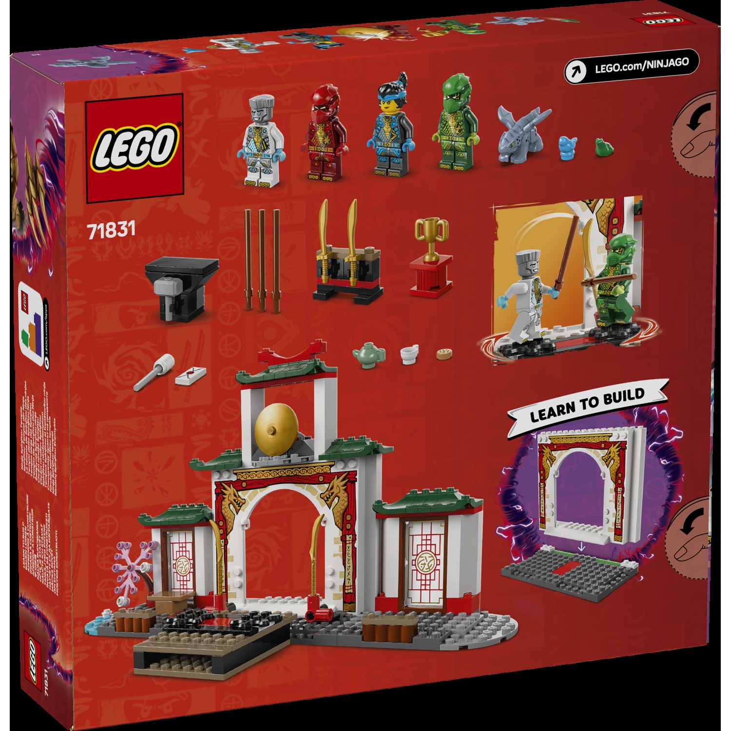 Kocke Ninjago Tempelj Ninja Spinjitzu 71831 Kocke Ninjago Tempelj Ninja Spinjitzu 71831