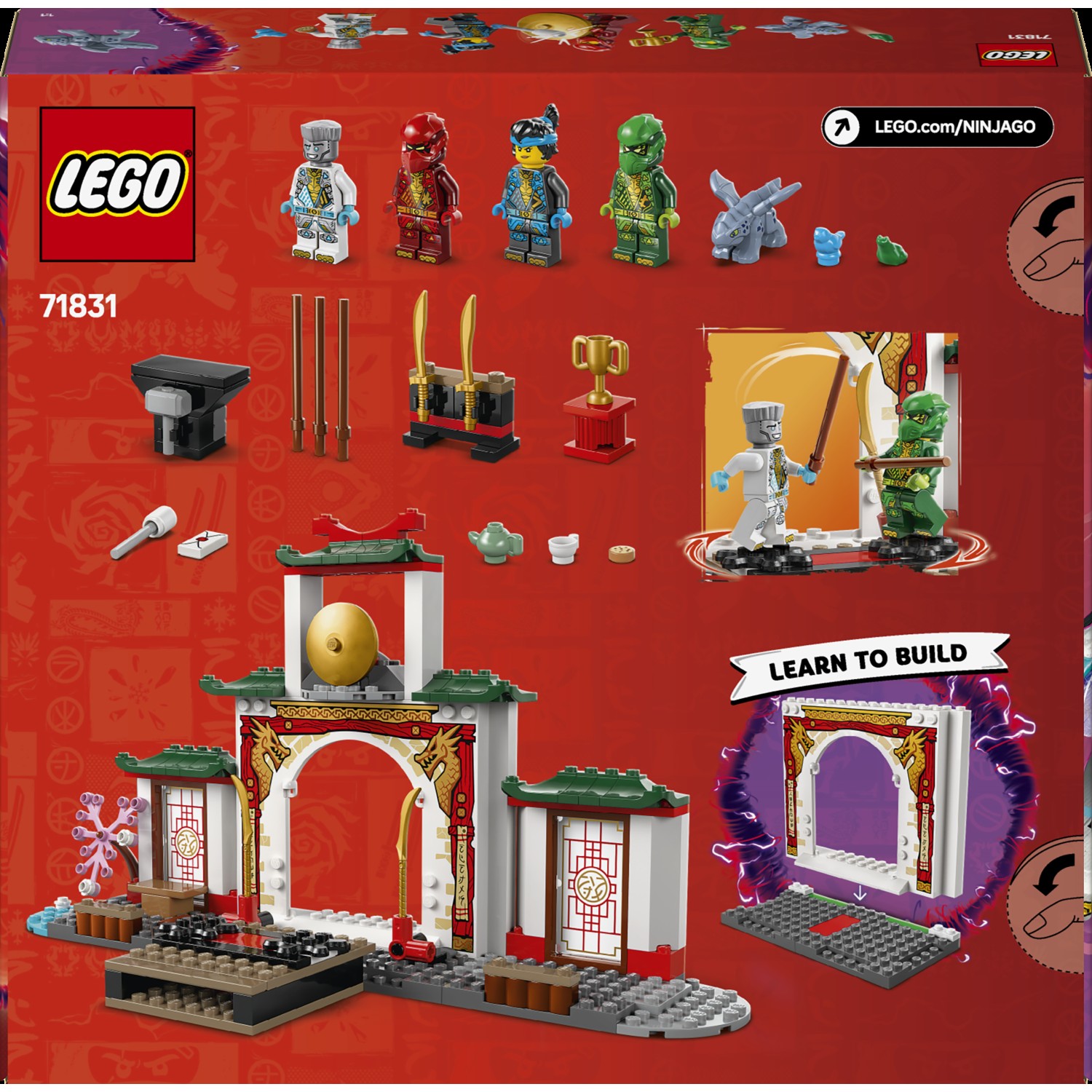 Kocke Ninjago Tempelj Ninja Spinjitzu 71831 Kocke Ninjago Tempelj Ninja Spinjitzu 71831