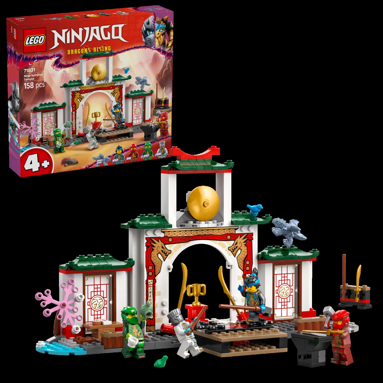Kocke Ninjago Tempelj Ninja Spinjitzu 71831 Kocke Ninjago Tempelj Ninja Spinjitzu 71831