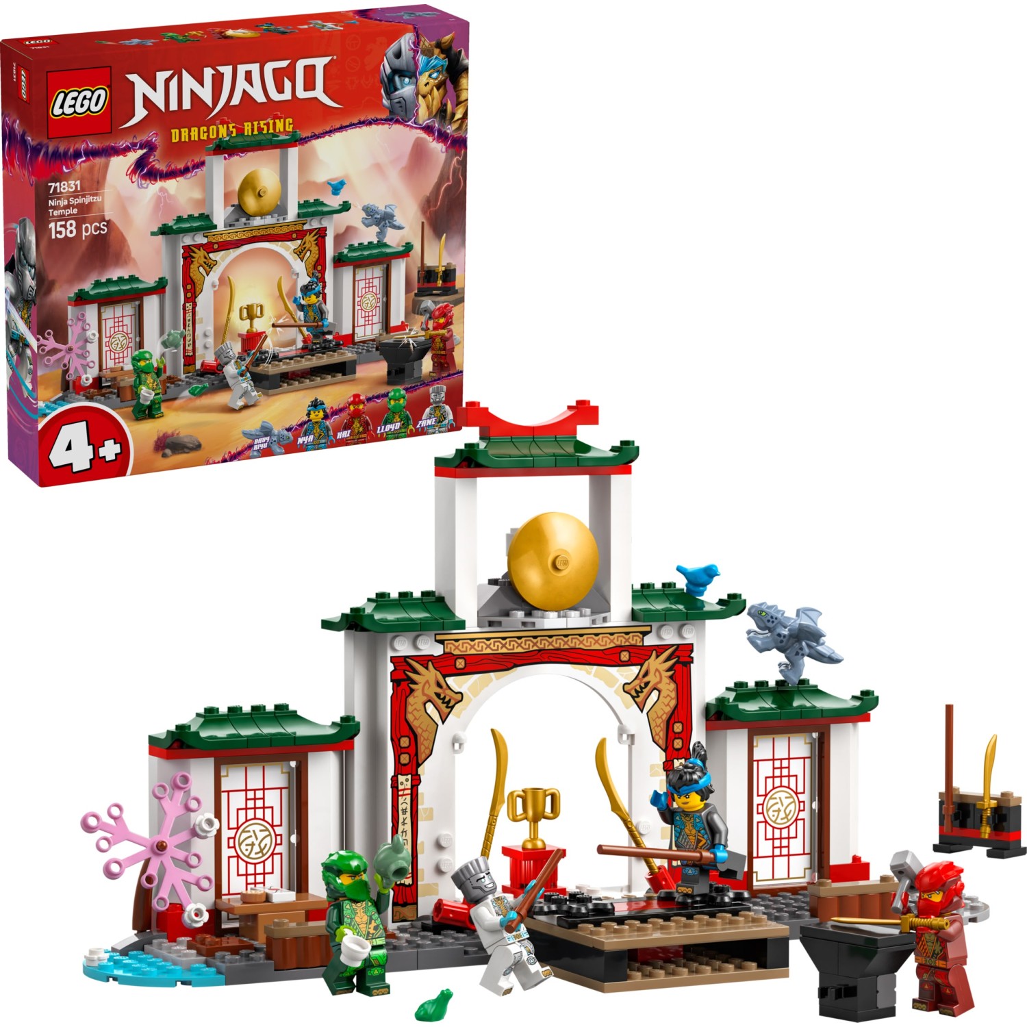 Kocke Ninjago Tempelj Ninja Spinjitzu 71831