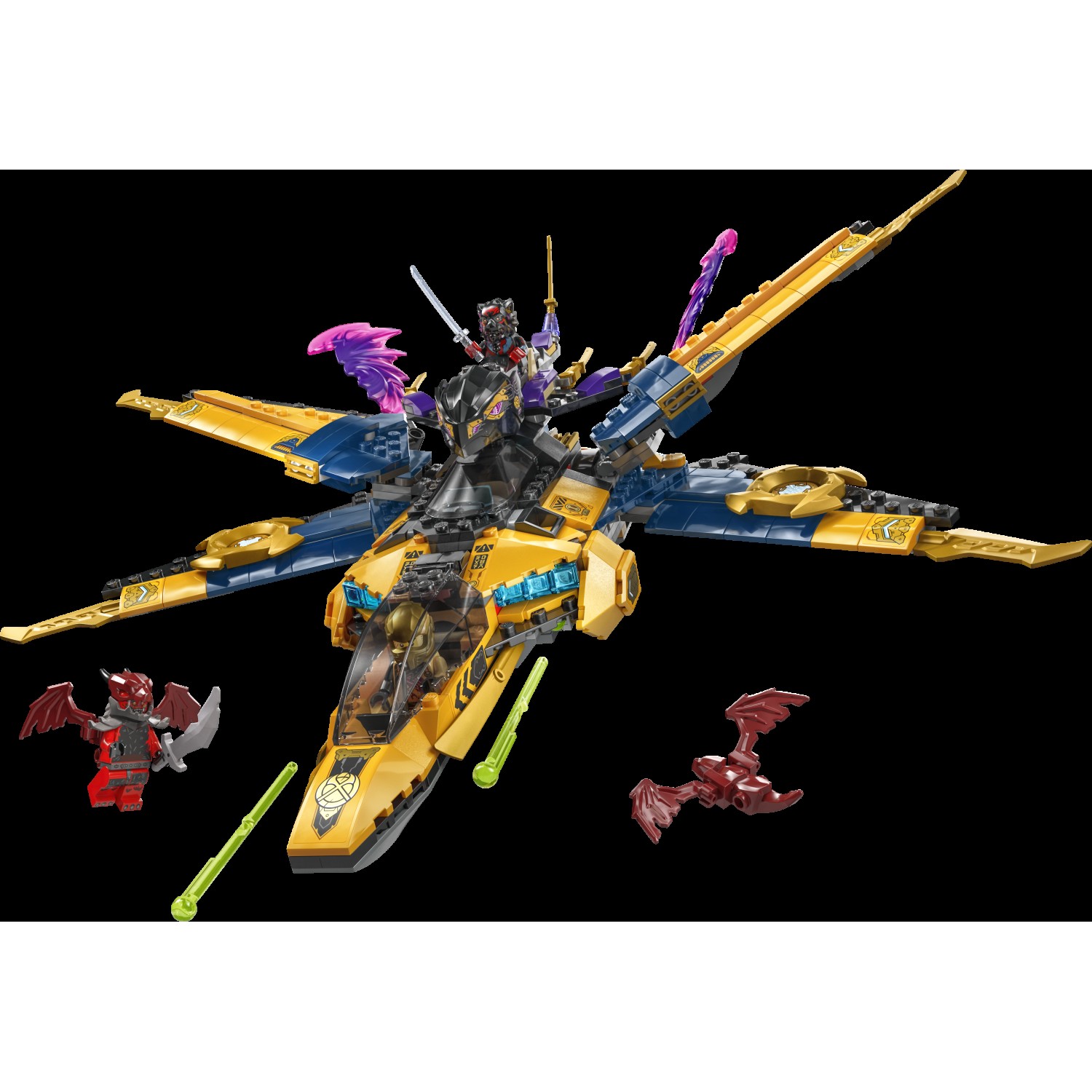 Kocke Ninjago Rasov in Arinov super nevihtni reaktivec 71833