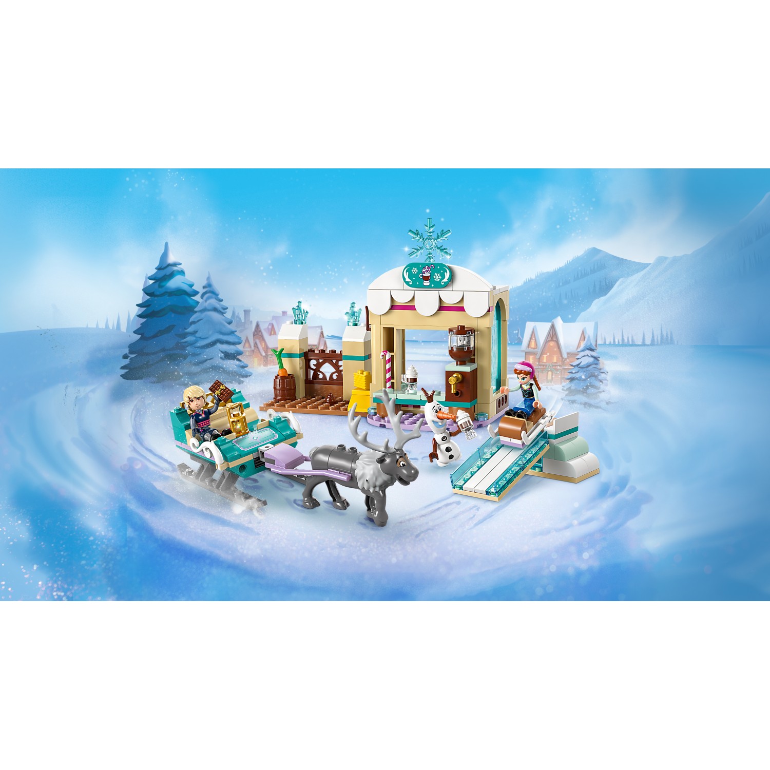 Lego® Disney Princess™ 43256 Anina dogodivščina s sanmi