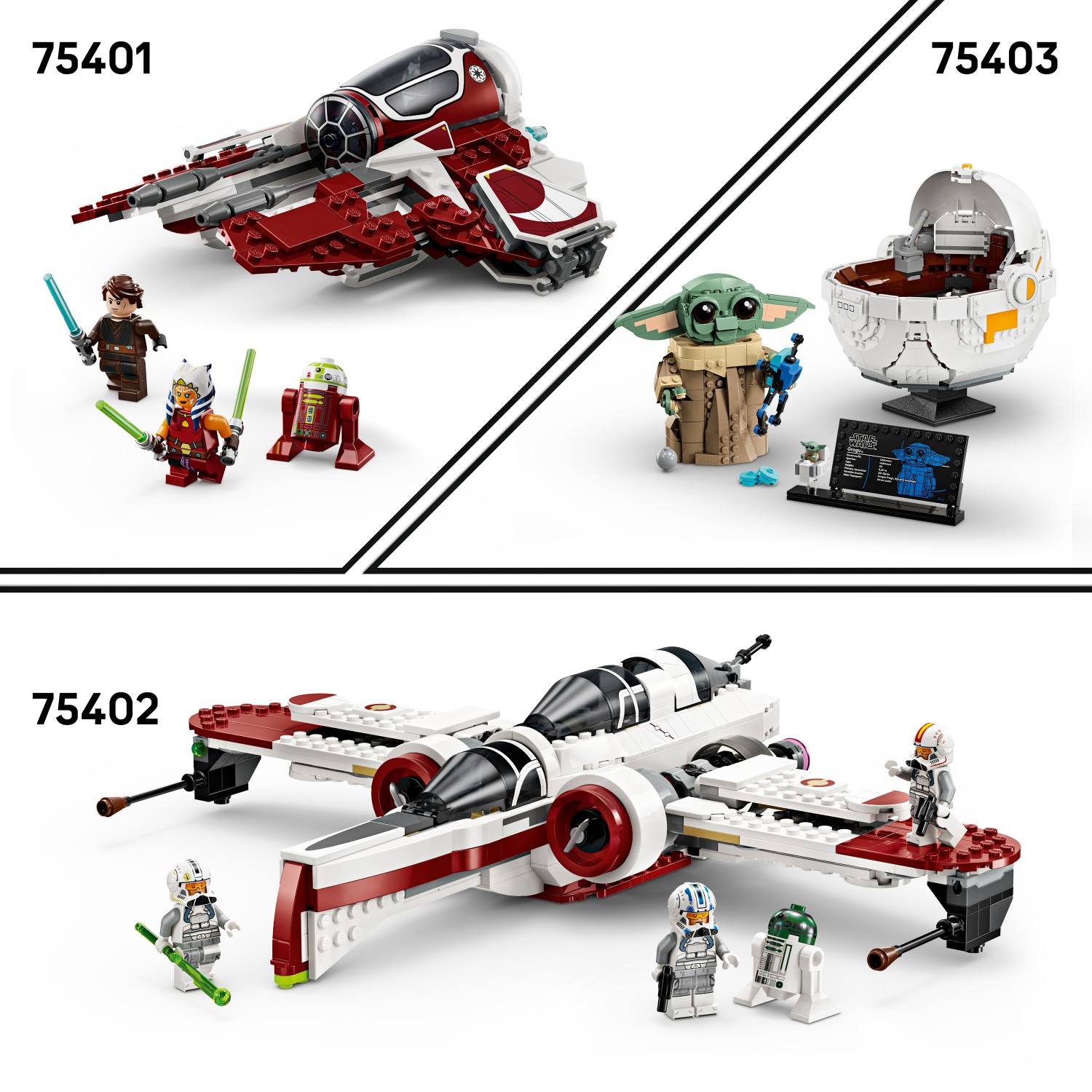Lego® Star Wars™ 75401 Ahsokin jedijevski prestreznik™