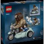 Kocke Harry Potter Hagridova™ in Harryjeva vožnja z motornim kolesom 76343