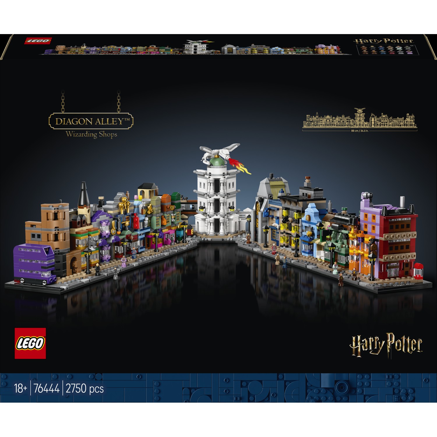 Kocke Harry Potter Čarovniške trgovine na Prečni ulici 76444