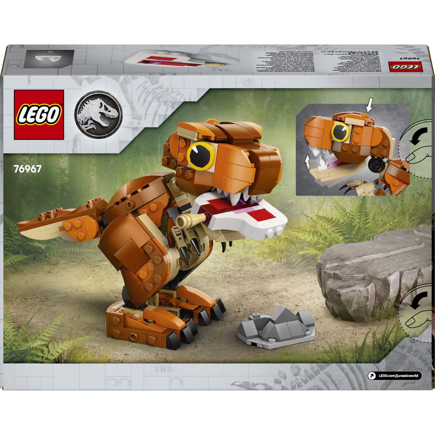 Kocke Jurassic World Little Eatie: Tiranozaver 76967