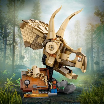 Kocke Jurassic World Dinozavrski fosili: triceratopova lobanja 76969
