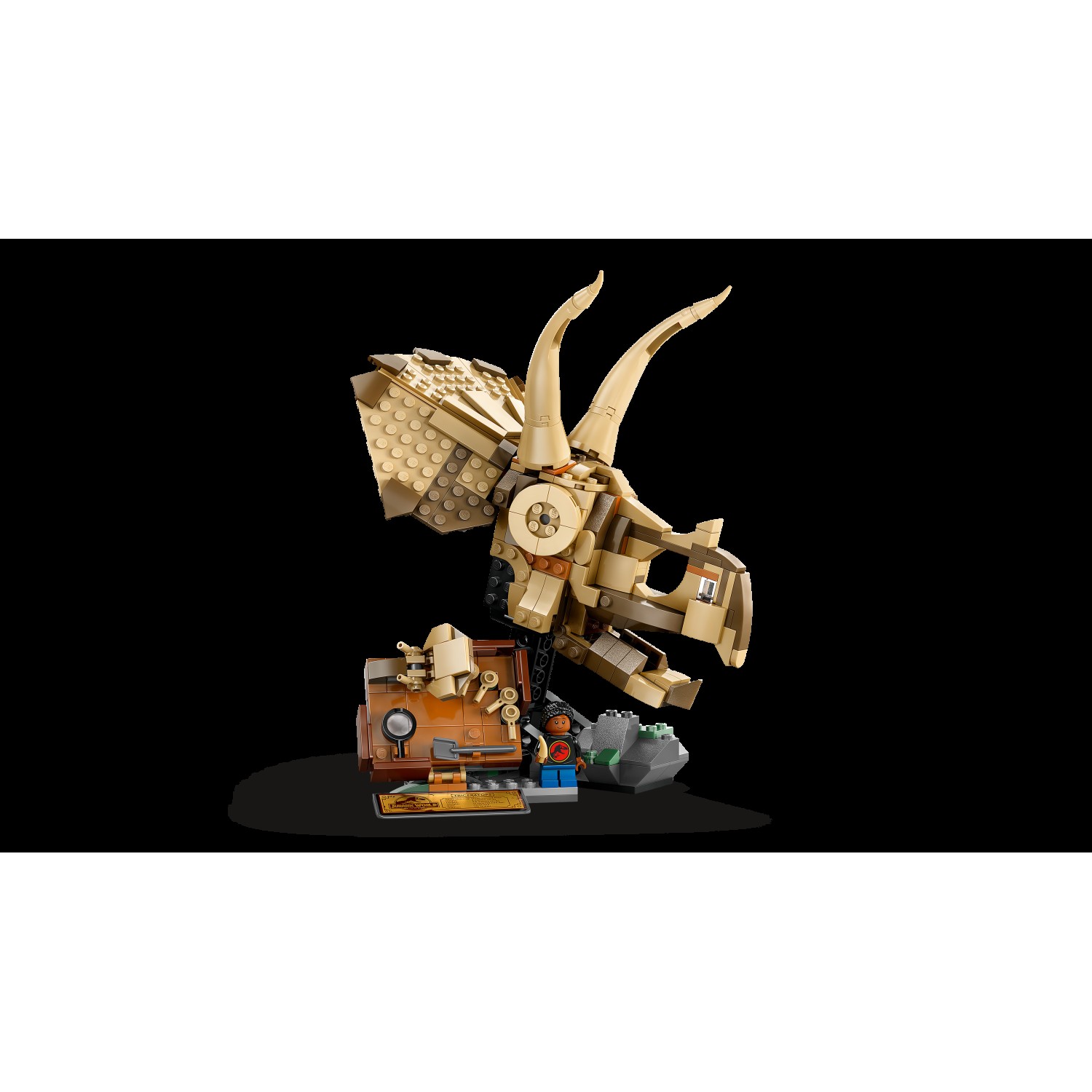 Kocke Jurassic World Dinozavrski fosili: triceratopova lobanja 76969