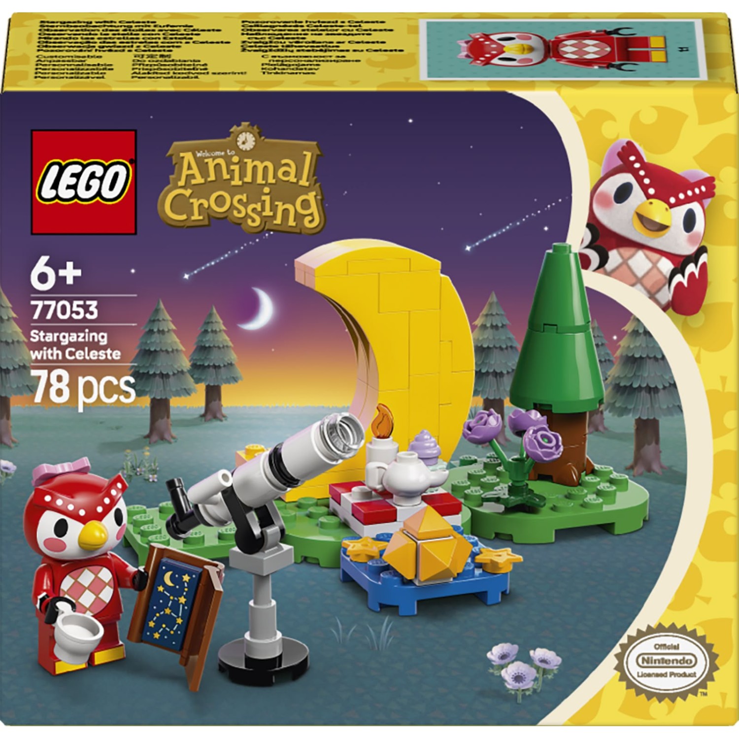 Kocke Animal Crossing Promatranje zvijezda sa Celeste 77053 Kocke Animal Crossing Promatranje zvijezda sa Celeste 77053