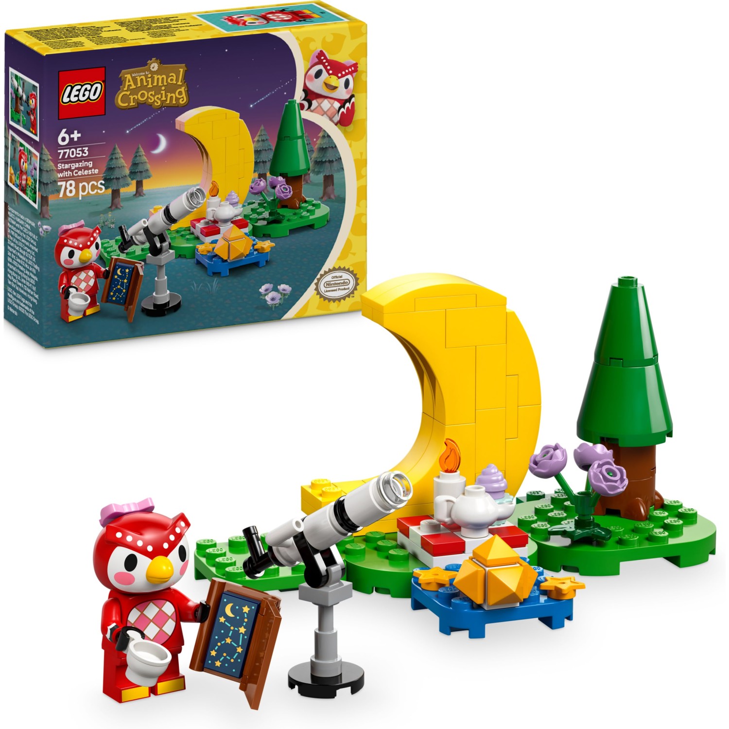 Kocke Animal Crossing Promatranje zvijezda sa Celeste 77053 Kocke Animal Crossing Promatranje zvijezda sa Celeste 77053