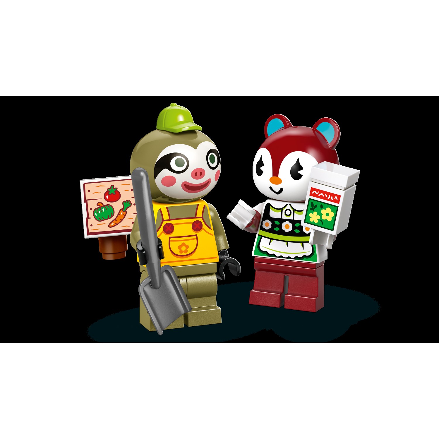 Kocke Animal Crossing Leif s svojo prikolico in vrtnarsko trgovino 77054