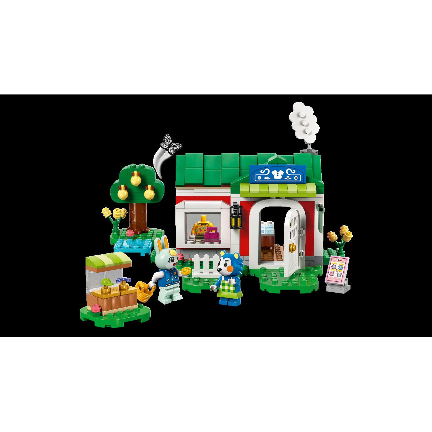 Kocke Animal Crossing Trgovina z oblačili Able Sisters 77055 Kocke Animal Crossing Trgovina z oblačili Able Sisters 77055