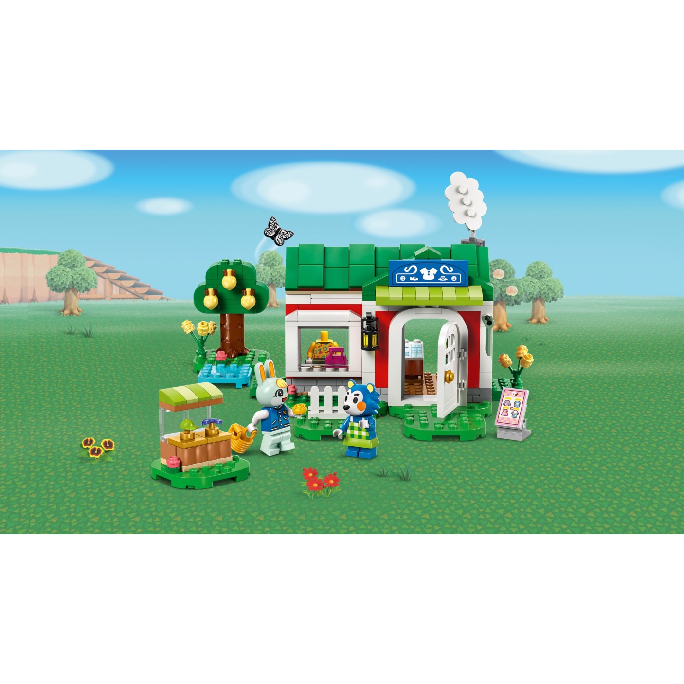 Kocke Animal Crossing Trgovina z oblačili Able Sisters 77055