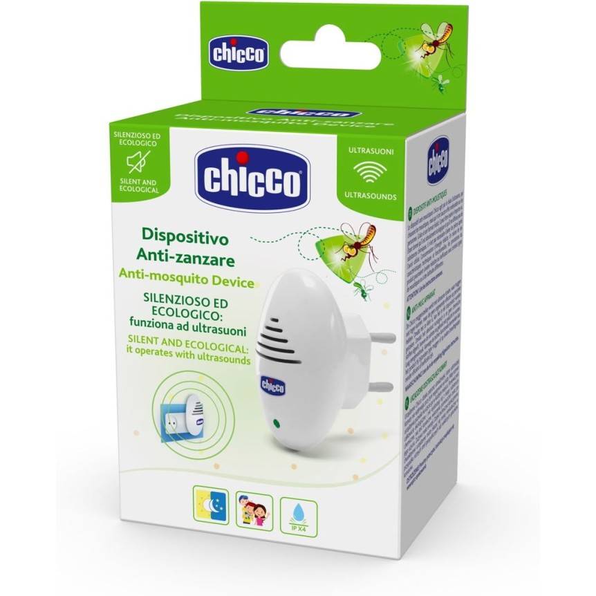 Chicco ultrazvočna zaščita pred komarji za vtičnico
