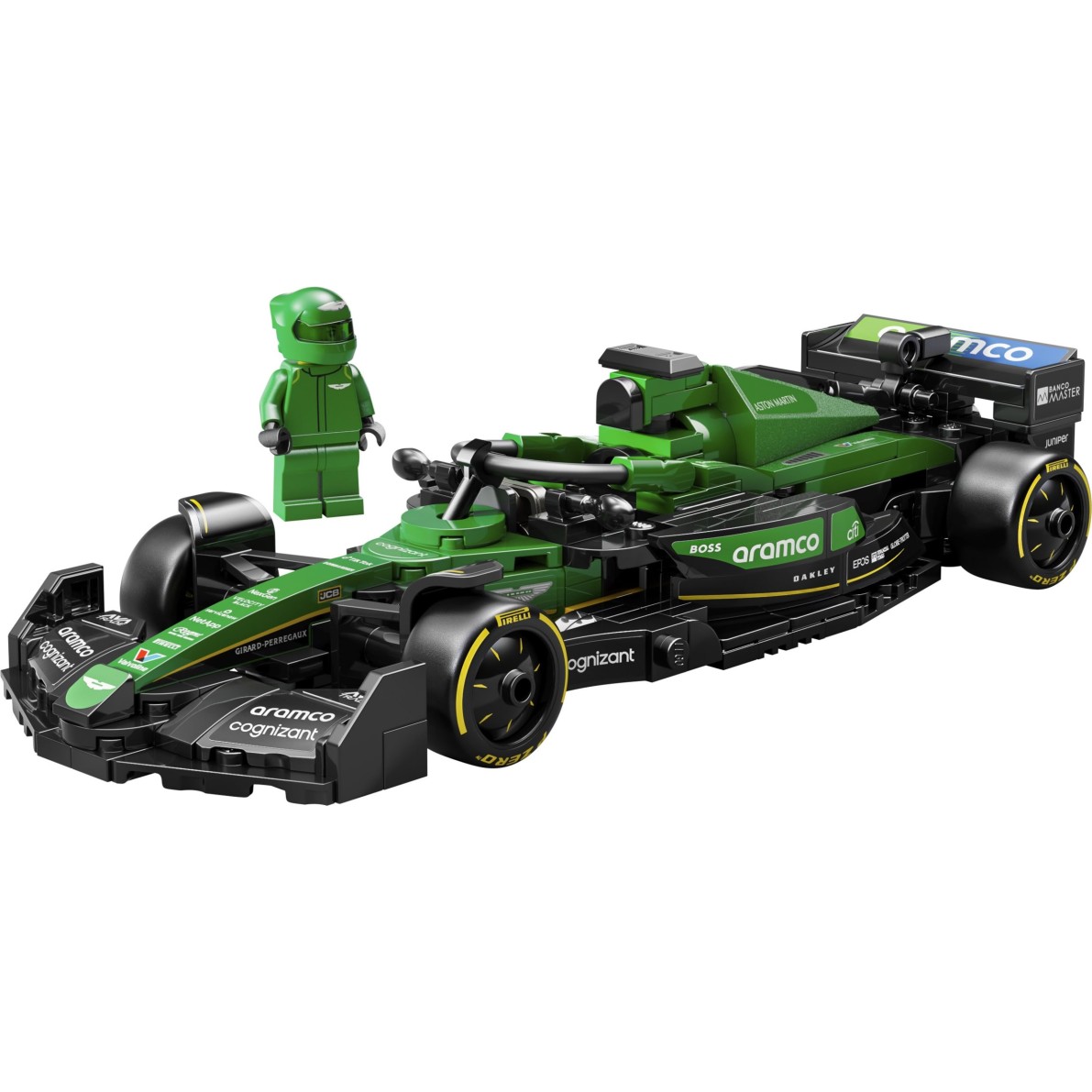 Kocke Speed Champions Dirkalni avtomobil Aston Martin Aramco F1® AMR24 77245