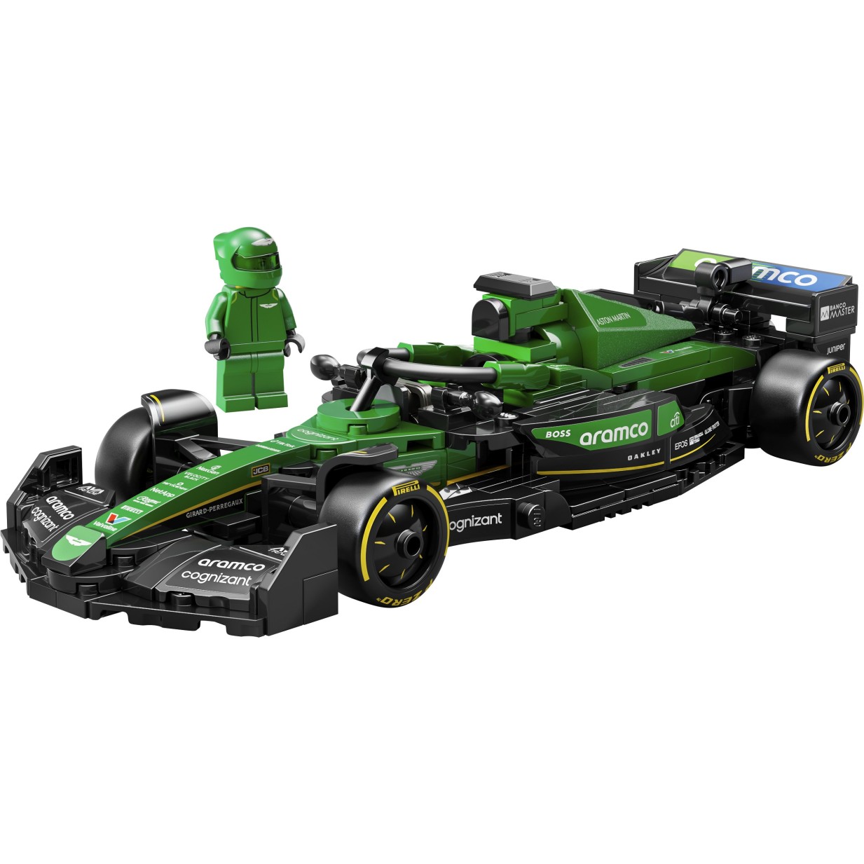 Kocke Speed Champions Dirkalni avtomobil Aston Martin Aramco F1® AMR24 77245