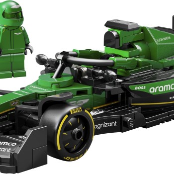 Kocke Speed Champions Dirkalni avtomobil Aston Martin Aramco F1® AMR24 77245