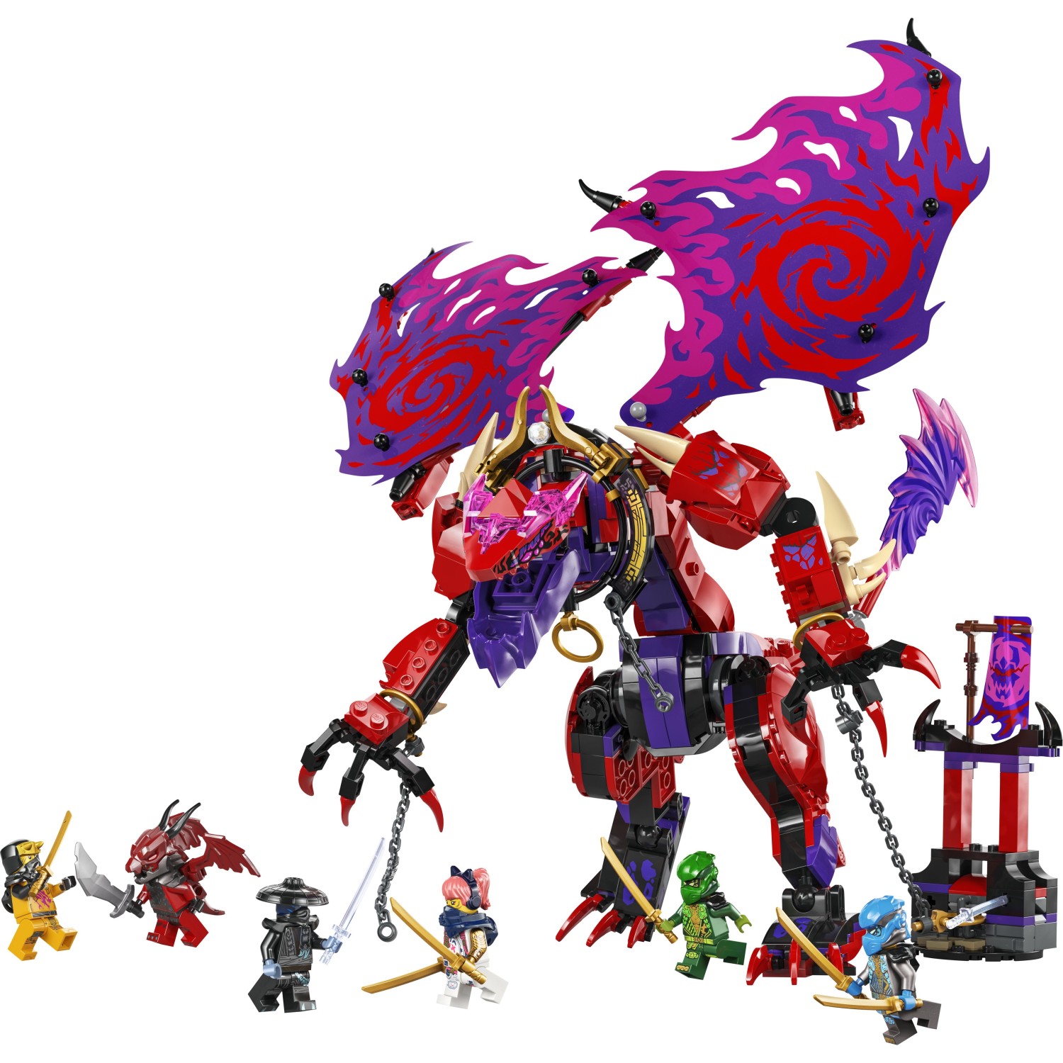 Kocke Ninjago Zmaj kaosa Thunderfang 71832