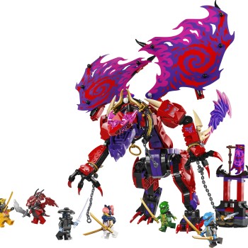 Kocke Ninjago Zmaj kaosa Thunderfang 71832 Kocke Ninjago Zmaj kaosa Thunderfang 71832