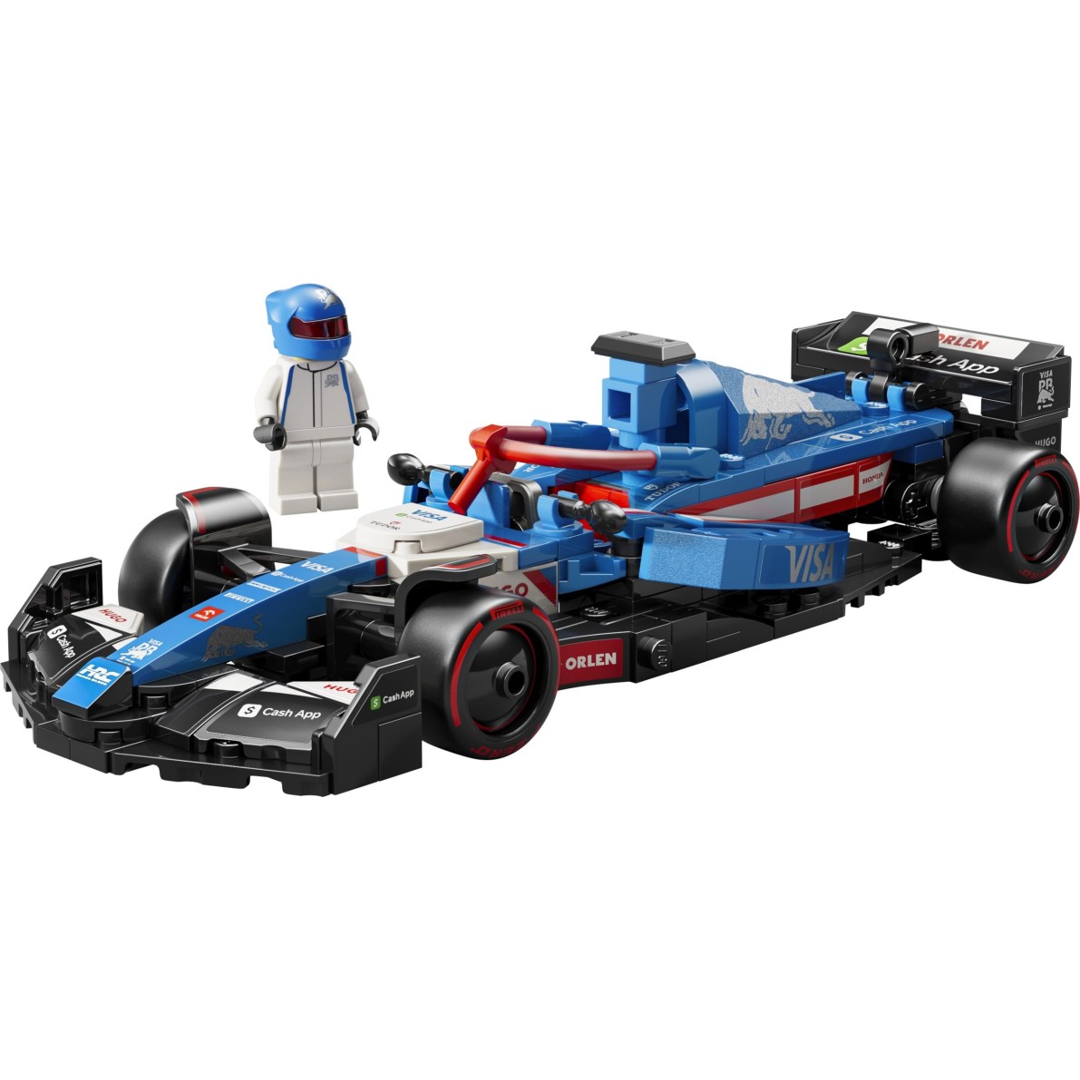 Kocke Speed Champions Dirkalni avtomobil Visa Cash App RB VCARB 01 F1®  77246