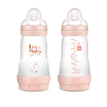 MAM steklenička plastična Anti-colic 260ml sort