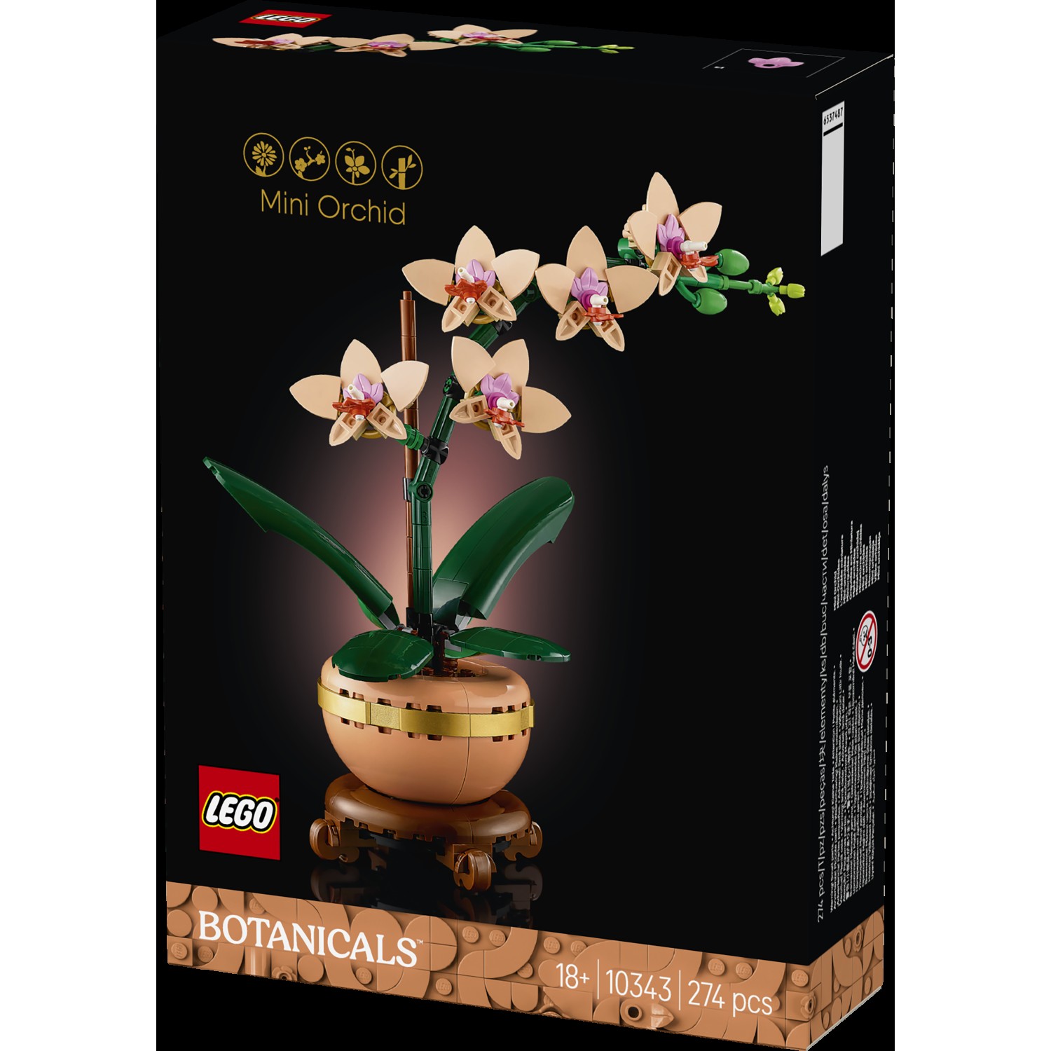 Kocke Botanicals Mini orhideja 10343 Kocke Botanicals Mini orhideja 10343