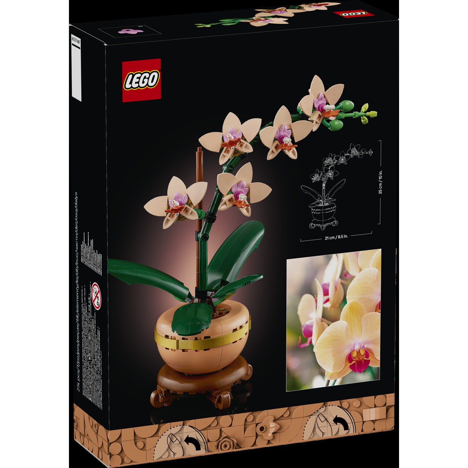 Kocke Botanicals Mini orhideja 10343 Kocke Botanicals Mini orhideja 10343