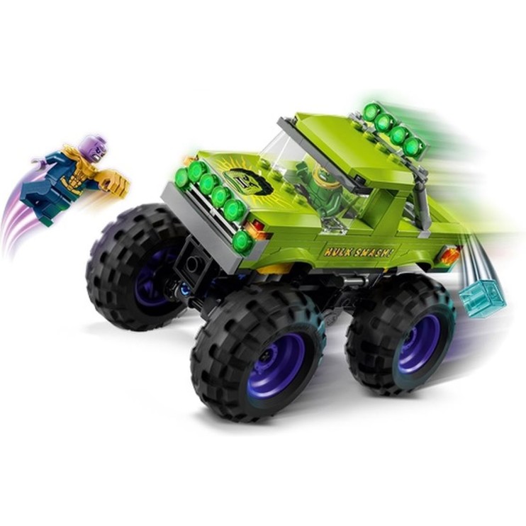 Kocke Super Heroes Hulkov tovornjak proti Thanosu 76312