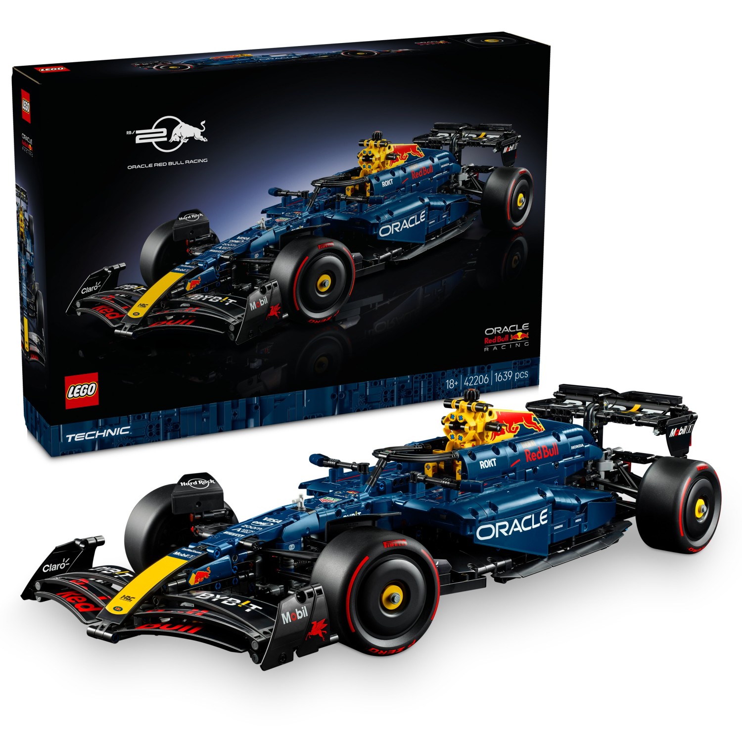 Kocke Technic Avtomobil Oracle Red Bull Racing RB20 F1 42206