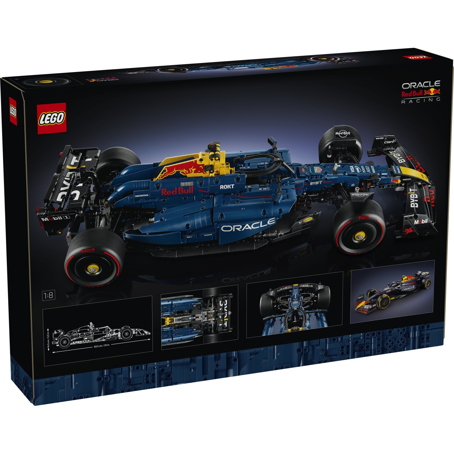 Kocke Technic Avtomobil Oracle Red Bull Racing RB20 F1 42206